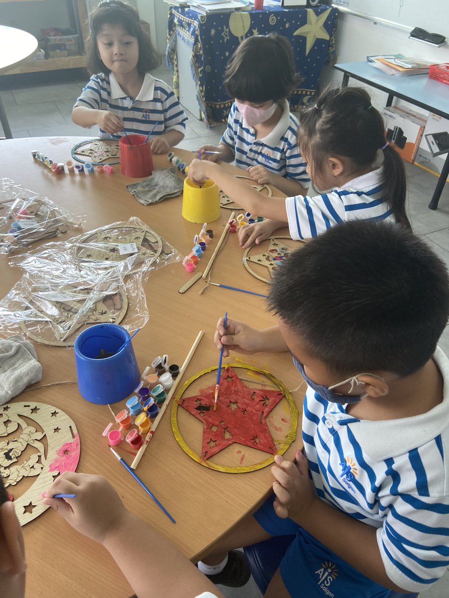 Preparing for mid autumn festivities #AISSaigon