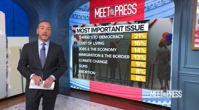MNSteveSimon's tweet photo. Democracy is on the ballot this fall.

Americans now say the most important issue is “threats to democracy.” Our votes can defeat those threats. https://t.co/gIJCeiVUNX