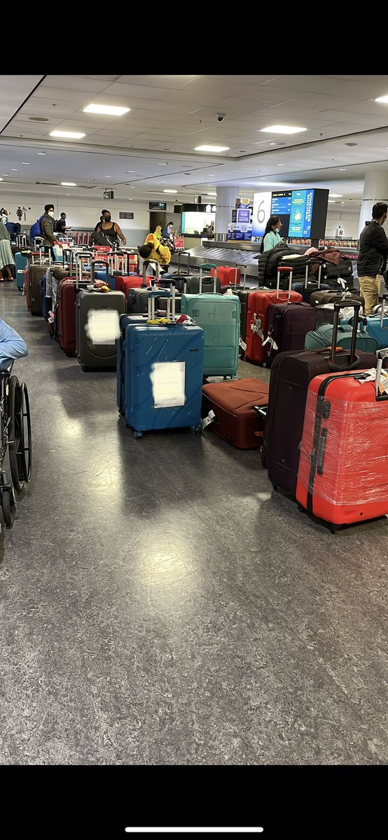 I’ve seen so called “3rd world” nations with better airport set ups that this! #shameonyou <a href="/TorontoPearson/">Toronto Pearson</a>