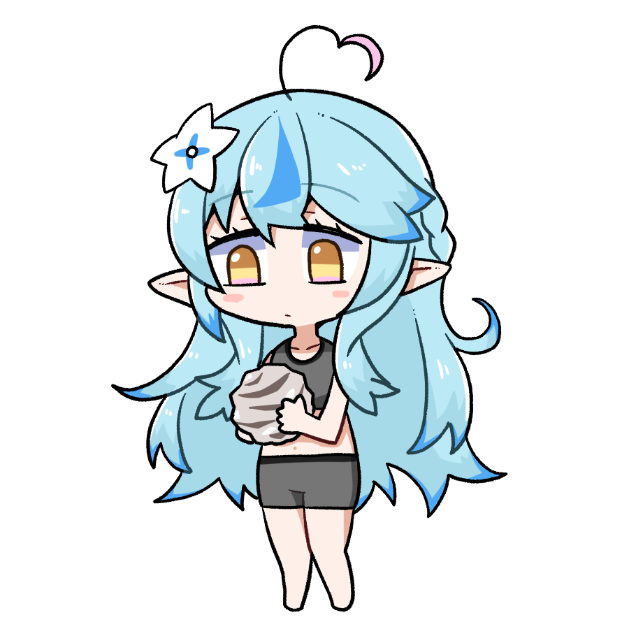 雪花ラミィ 「とうか 」|honmirinのイラスト