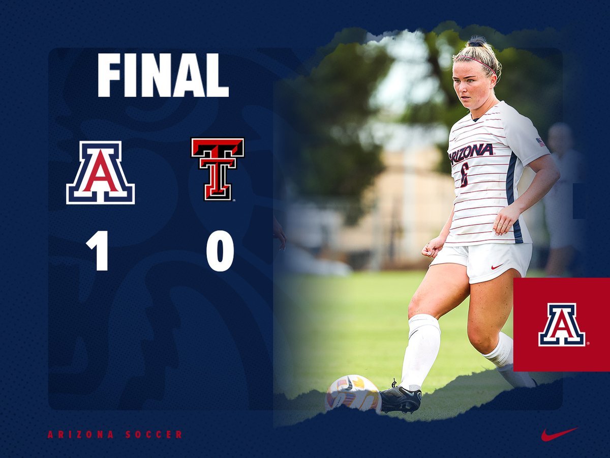 The Cats are 2-0!

Megan Chelf's goal proves to be the difference as we pick-up the road win at Texas Tech!

#BearDown #WeAreArizona