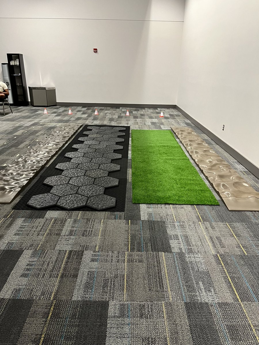 BiomechPhil's tweet image. Come participate in our 10 minute irregular surface gait study and earn a cool $20. Room 204 #NACOB2022