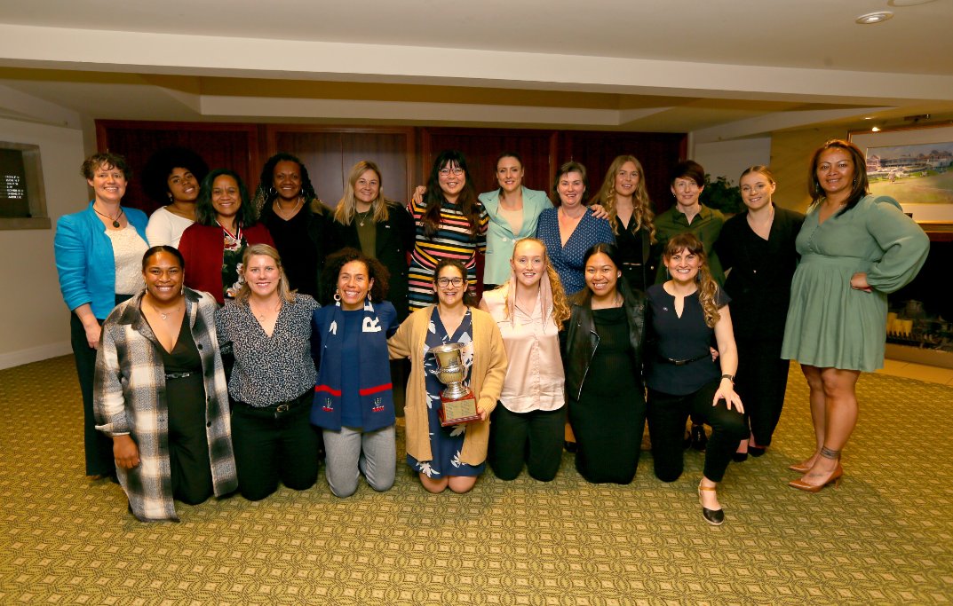 MelbourneRebels's tweet photo. We had a fantastic time celebrating 25 years of Women's Rugby in Victoria last week. 

Guests from the Rebels, @RugbyVictoria and WRDA toasted to the growth of women's rugby across our state and the bright future that lies ahead. 

Thanks to @KooyongLTC for hosting us! https://t.co/LMEJya5fvY