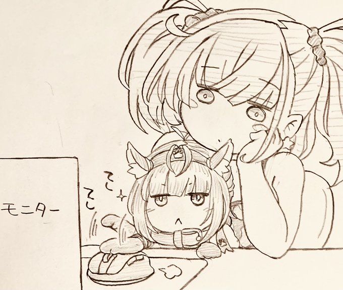 #みなさん去年の今頃はどんな絵描いてましたか
出先でこっそりシャーペンらくがきしたのとかぐらいしかないんだよね
ひどくない? 