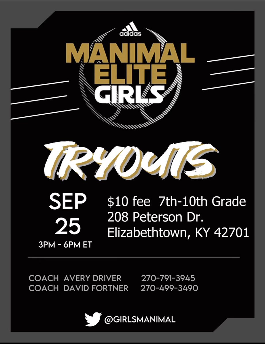 🏀🏀 Spread the word 🏀🏀                            There will be a tryout in Bowling Green at a later date…stay tuned!!