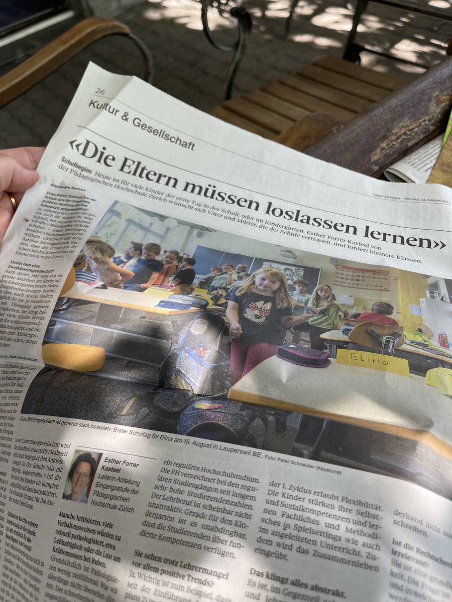Also here… let the school be the school ⁦<a href="/MarianneCoopman/">Marianne Coopman</a>⁩ ⁦<a href="/tagesanzeiger/">tagesanzeiger</a>⁩