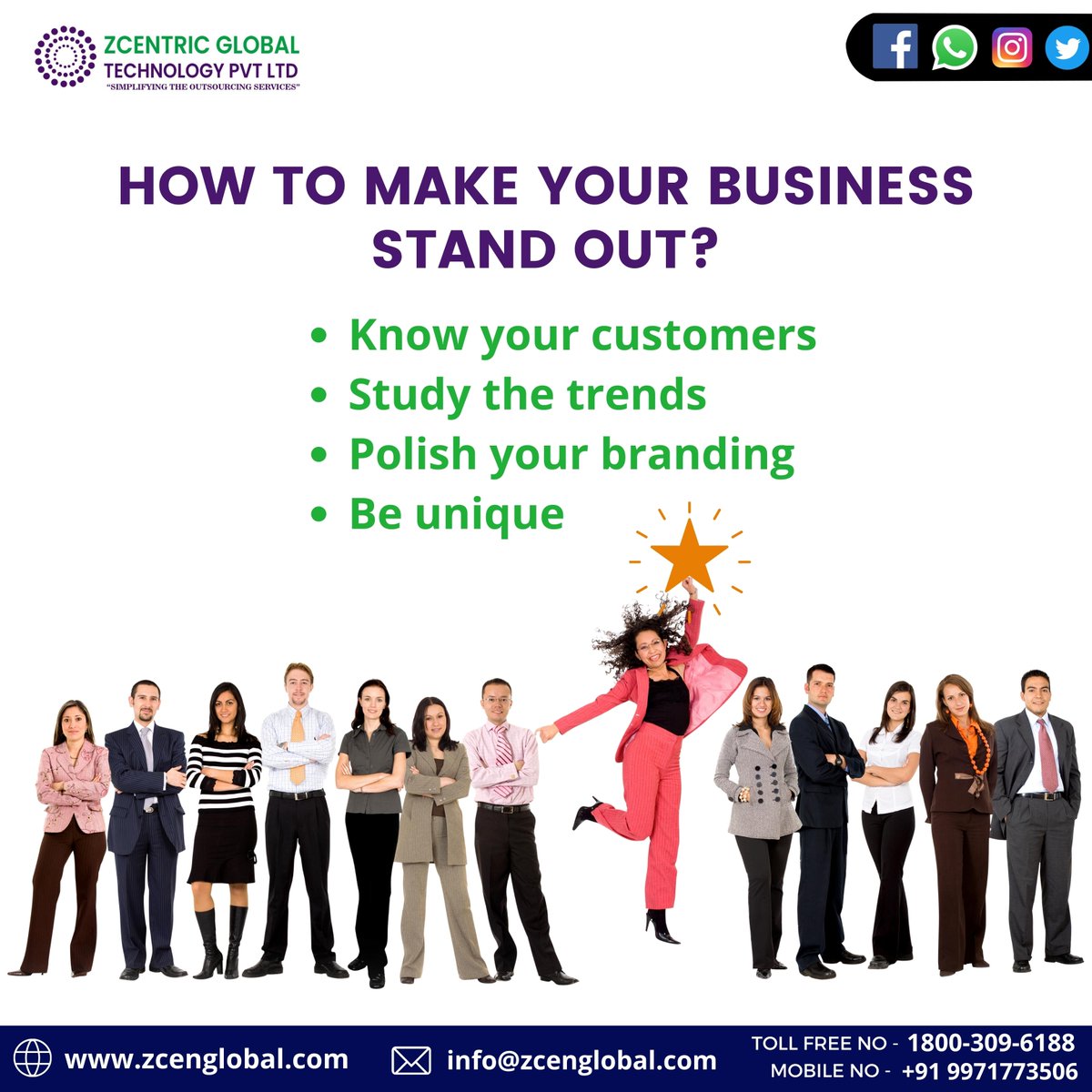 zcentricglobal's tweet photo. Competition is growing in the market and the same norm strategy is not healthy.
Allow us to set a benchmark marketing to get the best sales for you.
Book, a FREE Consultation NOW!
📞: +91 9971773506, 1800-309-6188 
🌏 https://t.co/lGAIN5ML8A
#business #entrepreneur #Gurugram https://t.co/WVevZus6Ia