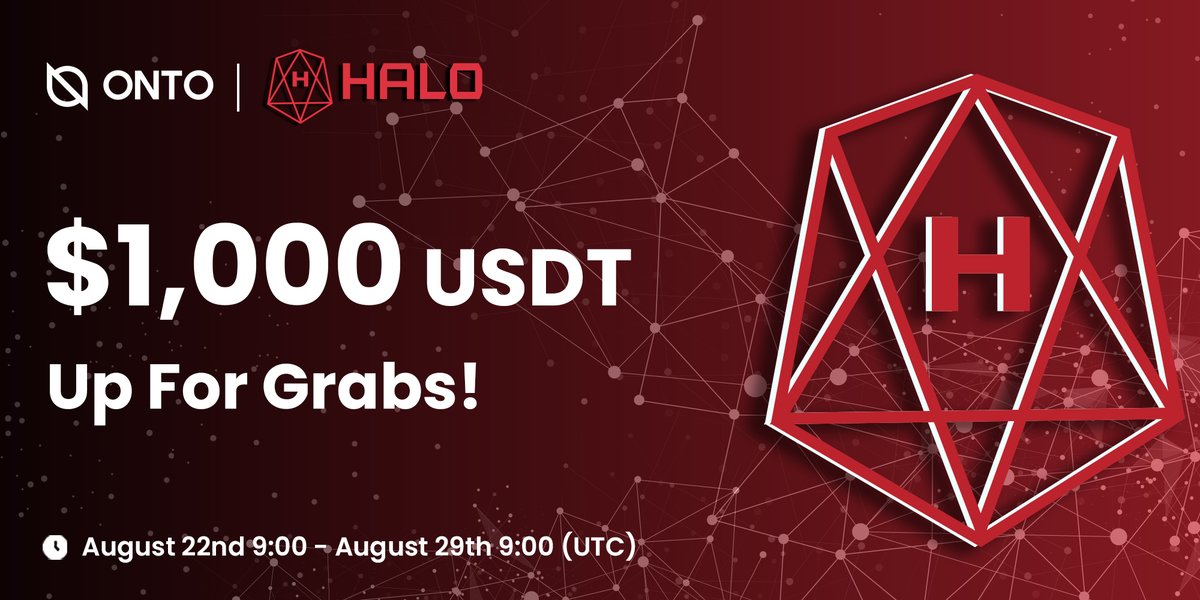 ONTO Wallet - Web3 Gateway (@ontowallet) on Twitter photo The #ONTO x <a href="/network_halo/">HALO Network</a> #Giveaway is LIVE now! ๐ฅณ
๐ฐ Prize pool: 1,000 $USDT
๐
August 22, 9:00 - August 29, 9:00 (UTC)
Connect #ONTOWallet and complete all tasks on
<a href="/taskonxyz/">TaskOn | Ultimate Web3 Community Growth Platform</a> to win the REWARDS! ๐ค
Join in the fun now ๐
taskon.xyz/campaign/detaiโฆ The #ONTO x <a href="/network_halo/">HALO Network</a> #Giveaway is LIVE now! ๐ฅณ
๐ฐ Prize pool: 1,000 $USDT
๐
August 22, 9:00 - August 29, 9:00 (UTC)
Connect #ONTOWallet and complete all tasks on
<a href="/taskonxyz/">TaskOn | Ultimate Web3 Community Growth Platform</a> to win the REWARDS! ๐ค
Join in the fun now ๐
taskon.xyz/campaign/detaiโฆ