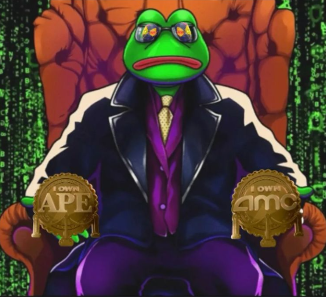 LFDY88's tweet photo. 💎 $AMC 👐 $APE 💎
#AMC #APE #dankmemes #memes #pepe #morpheus #stonk #stocks #nyse #stockmarket #investomania #INVEST #investing #investor #investment #nft #AMCdividend #MOASS #Catrix #Matrix
#IOWNAMC #IOWNAPE https://t.co/6Shs98cphj