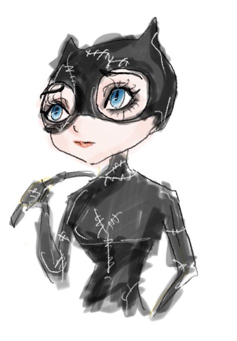 キャットウーマンのtwitterイラスト検索結果