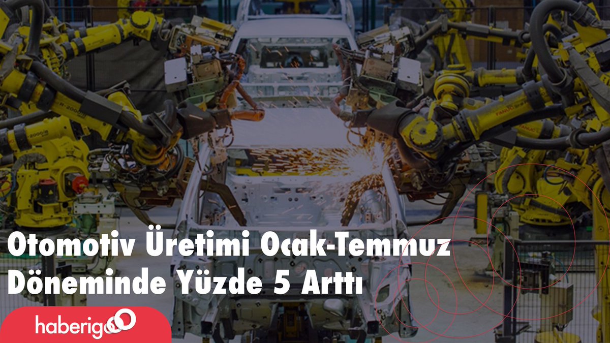 wwpressco's tweet photo. Otomotiv Üretimi Ocak-Temmuz Döneminde Yüzde 5 Arttı
https://t.co/HHNbMj0eSe https://t.co/GTZFJZsPBX