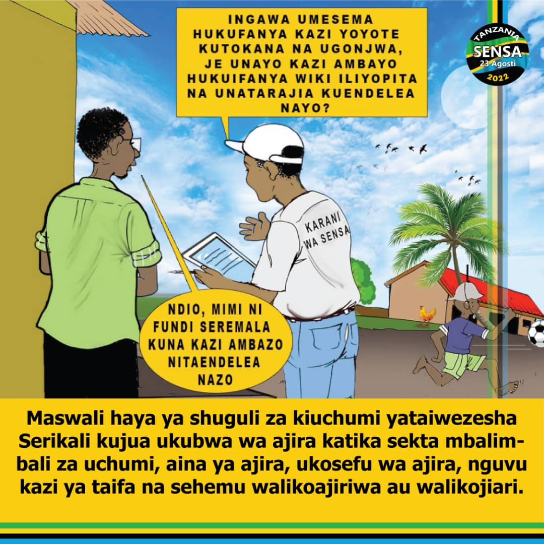 NBSTanzania's tweet photo. MAHOJIANO YA KARANI WA SENSA NA MWANAKAYA https://t.co/Gj3QzePpMr