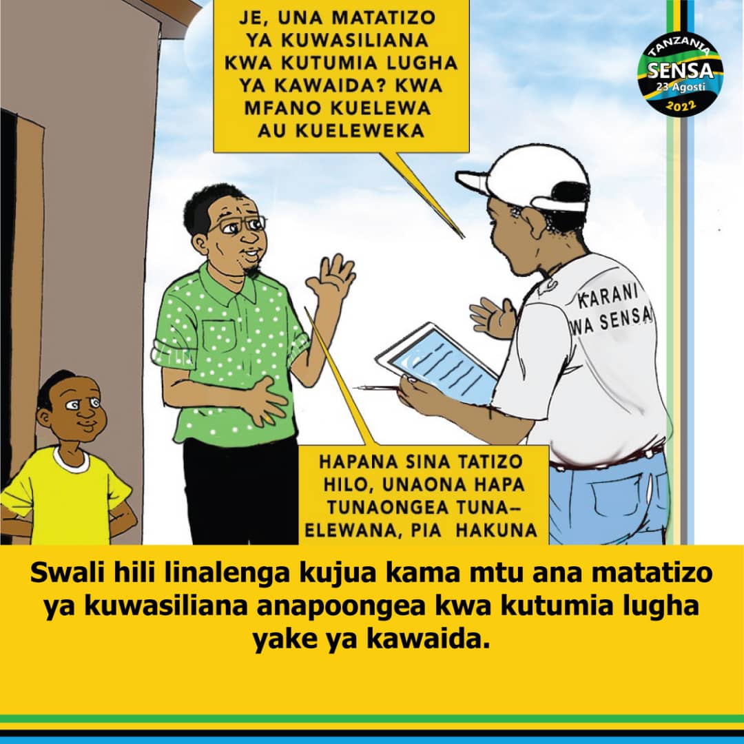 NBSTanzania's tweet photo. MAHOJIANO YA KARANI WA SENSA NA MWANAKAYA https://t.co/Gj3QzePpMr