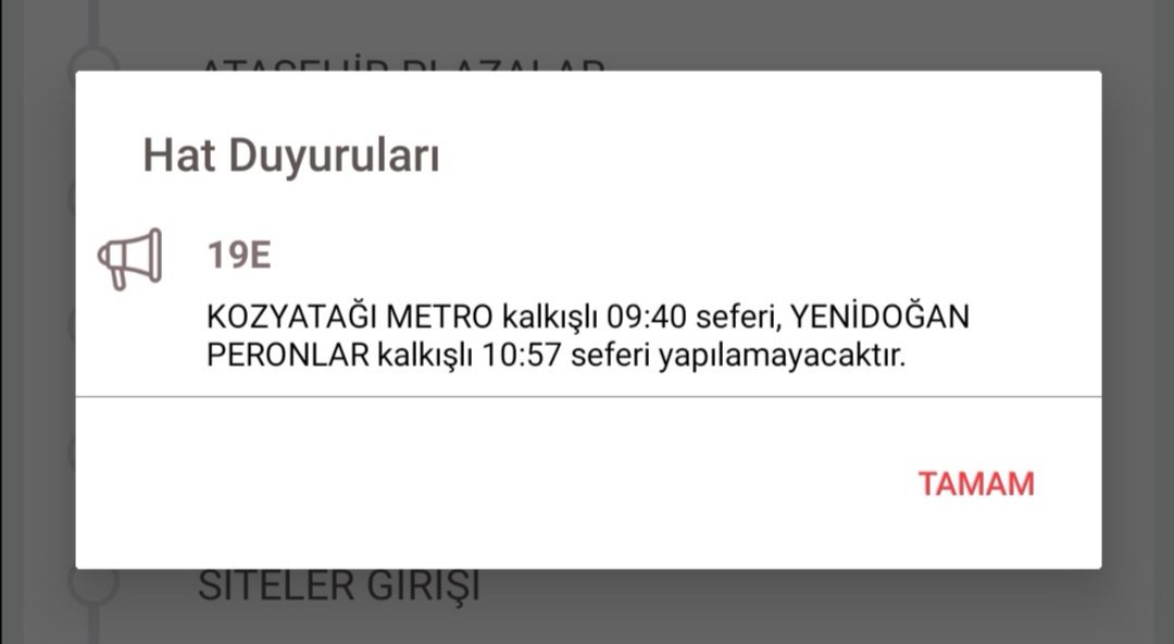 Bir süredir insanların tam işe gideceği saatte ve son dakikada iptal olan seferler silsilesi. Epey insan her gün mağdur oluyor <a href="/iett/">International ETT</a> <a href="/istanbulbld/">İstanbul Büyükşehir Belediyesi</a>