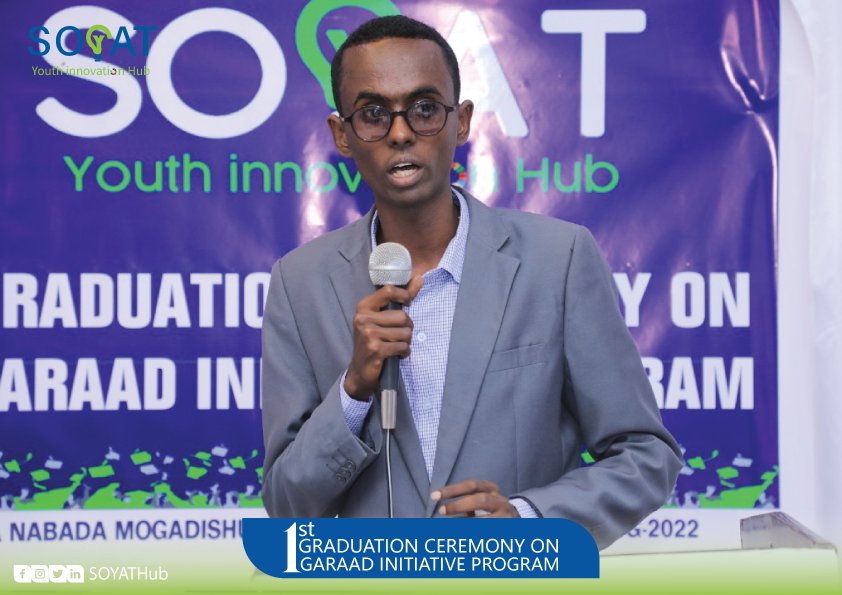 SOYAThub's tweet photo. We thank our honored guests, &amp; students who attended the graduation ceremony on #GaraadProgram.
We congratulate the Graduates of #GraadProgram
We wish them to continue their life skills, &amp; we are always at our students  to help them with basic life skills and their entrepreneurs https://t.co/fZye7qzIPp