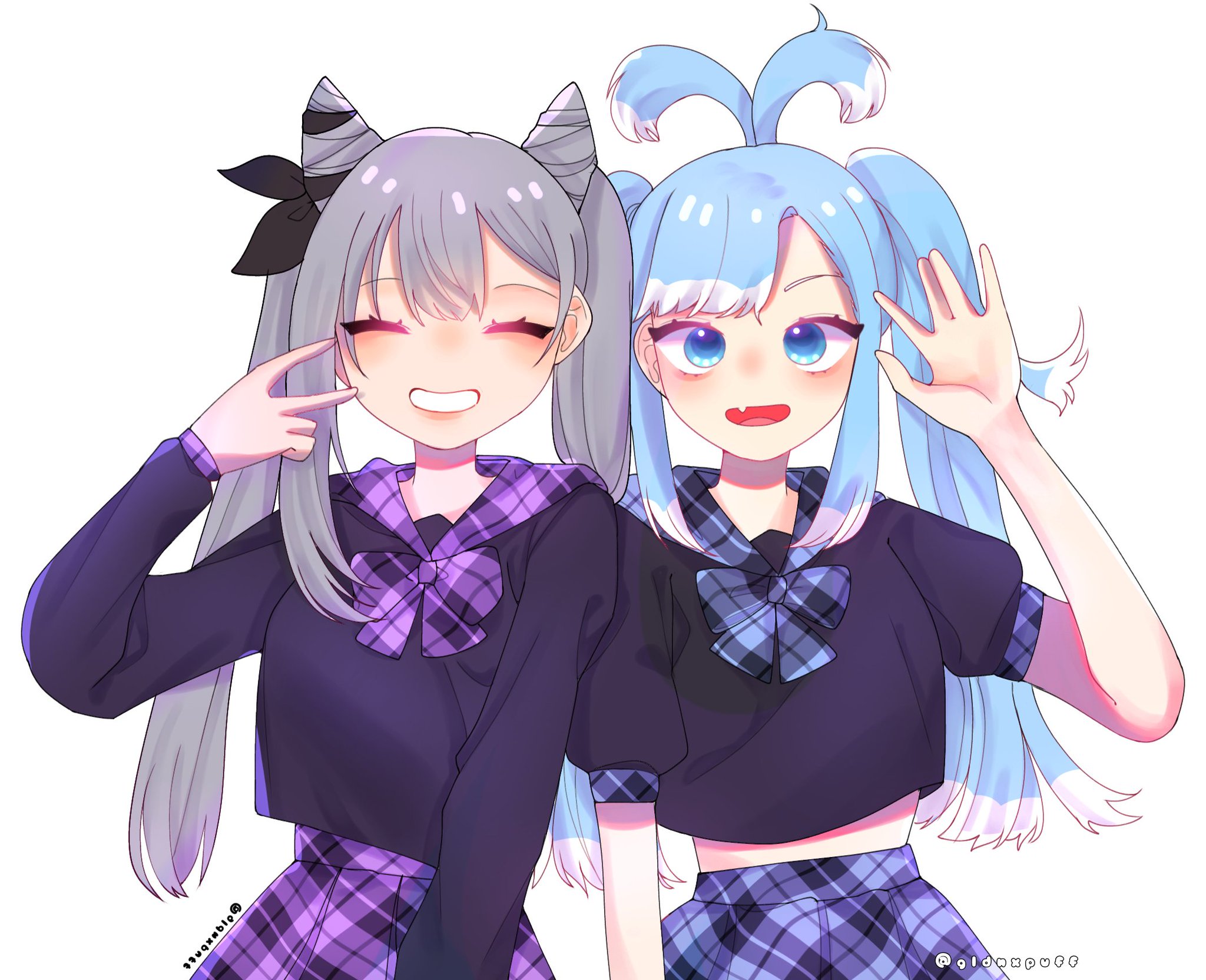 Puffyy/ᐠ｡ꞈ｡ᐟ\ on Twitter "Zeta and kobo🌟 AeruSeni Zetacrylic https