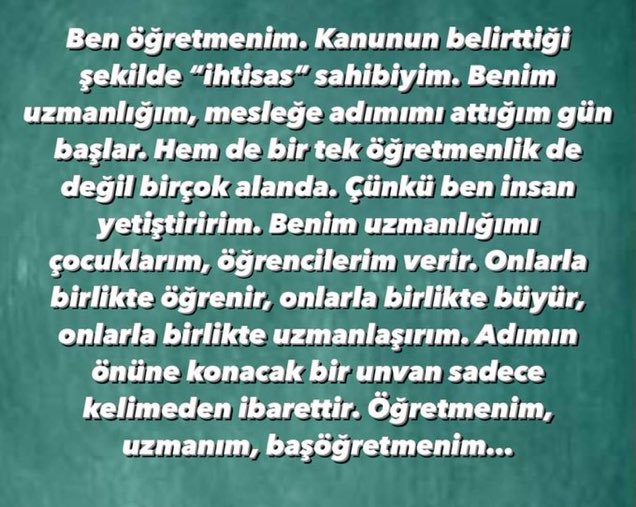 #öğretmenlerkabineyibekliyor