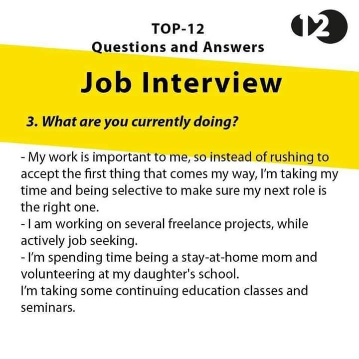 DeeJobplug's tweet photo. The most important job interview questions with their best possible answers. https://t.co/KZ6gTl0L9u #Jobseekersa https://t.co/PuLWOwUB3e