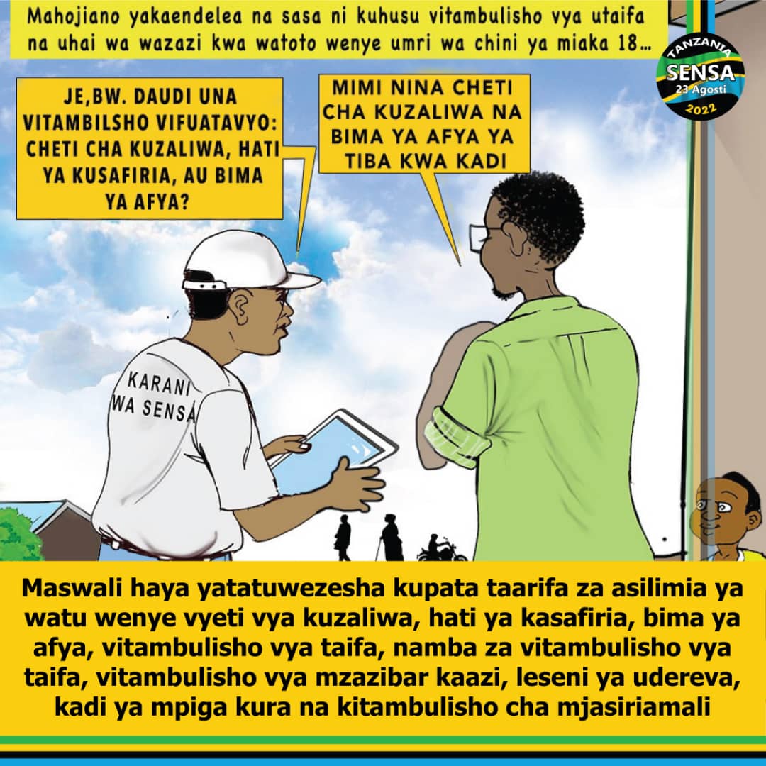 NBSTanzania's tweet photo. MAHOJIANO YA KARANI WA SENSA NA MWANAKAYA https://t.co/Gj3QzePpMr