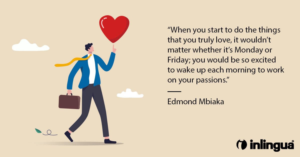 inlinguaInt's tweet photo. Have you found your passion or are you still searching? Learning a language will help you connect with people from all around the world and possibly find a job in an international context. #passion #motivation #learning #languages #languageschool #inlingua https://t.co/bXaU49uBaI