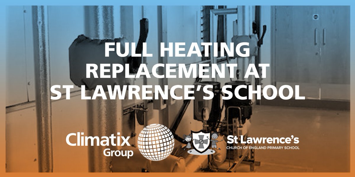 <a href="/ClimatixGroup/">Climatix-Group</a>  expert team on site to install new heating replacement system while the school is out for the summer. Contract projects planned to meet your needs climatix-group.com #HVAC #contractor #education