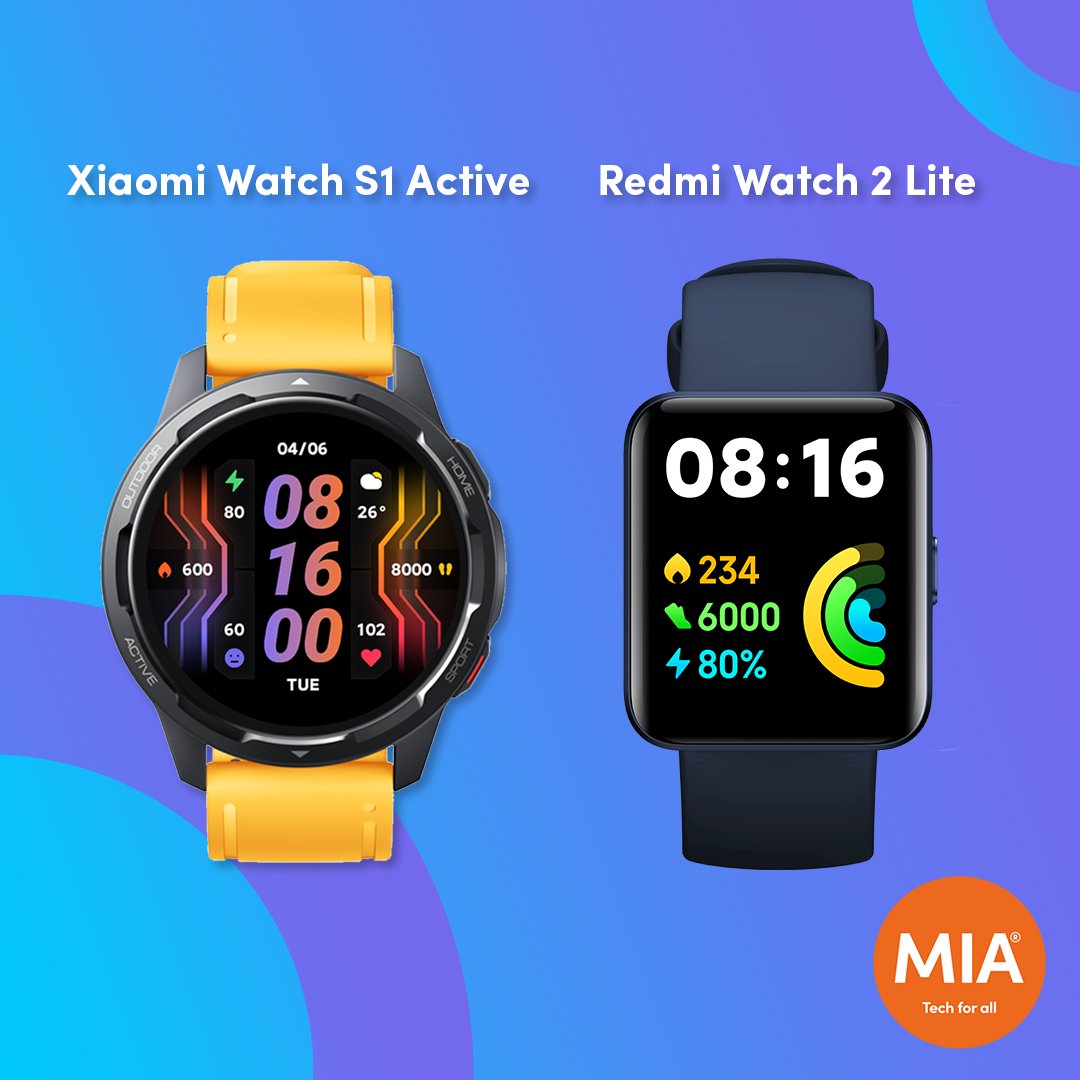 MIAfrica_SA's tweet photo. Unleash your energy and look good while getting active with our new wearables. Available from our online store now: https://t.co/qYk12d87p8 #RunWithMi https://t.co/mUlcEhoPBo