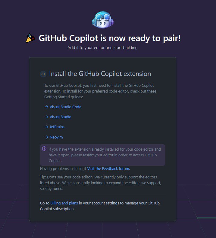 Lynx390's tweet photo. Get Started !!! 💻🚀�� @GitHubCopilot @simtechudine 

#github #githubcopilot #devs #webdevelopment #smth #copilot https://t.co/dzBcHYnFxO