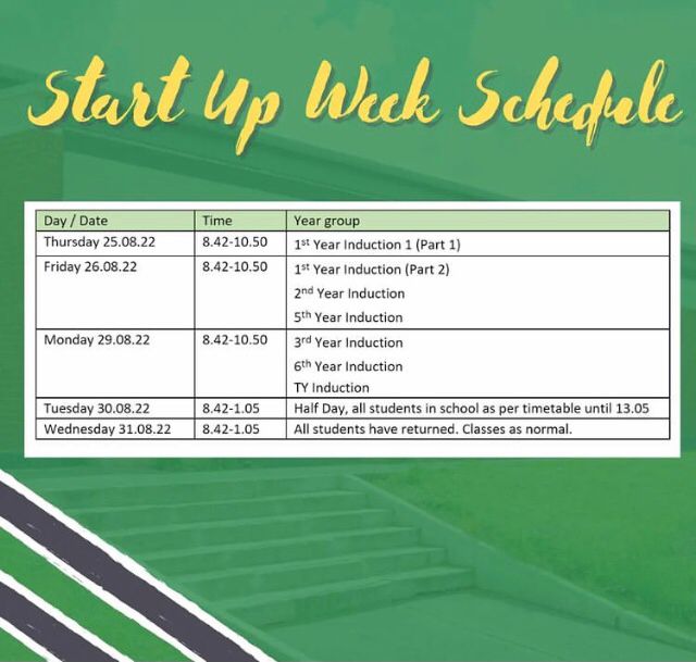 StKevinsHSCL's tweet photo. Excited to see all our lads this week &amp; welcome our 1st year boys! If any parents have queries I'm available on 0861894860. Here's to a happy &amp; successful academic year 😊 Sinéad https://t.co/krQc4zD2un