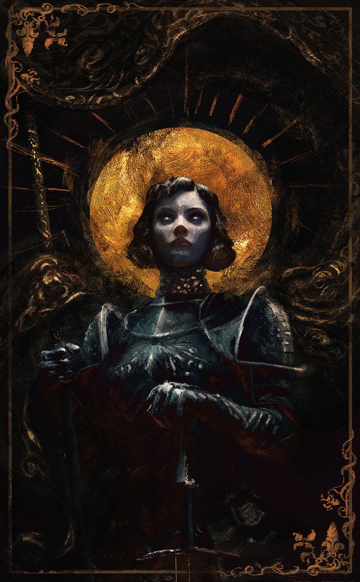 AFinnstark's tweet photo. Jeanne d'Arc.

Painting i'v made some month ago and that i totally forgot to publish 😅
Displate Print : https://t.co/hmJ7sglhep https://t.co/6ymetQ3T7T