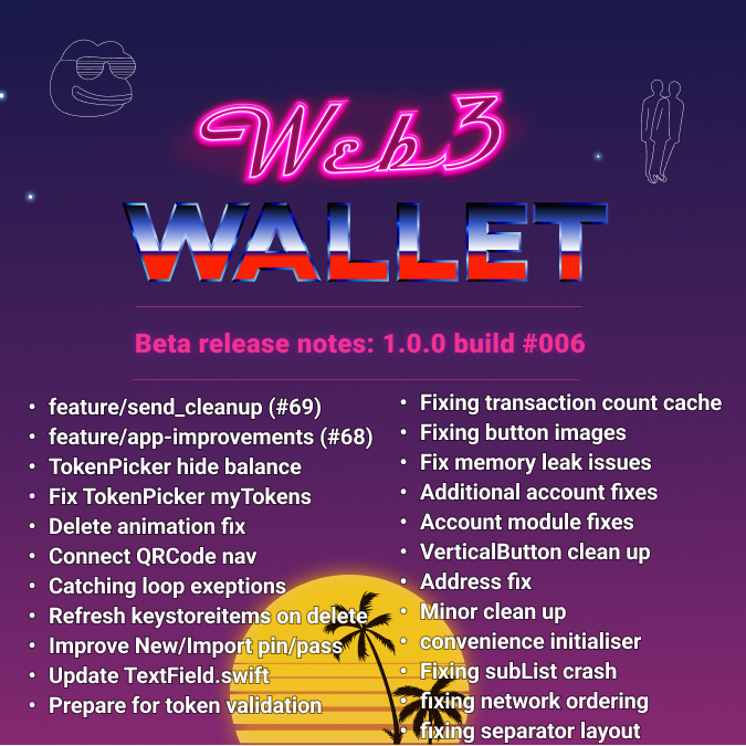 sonsofcryptolab's tweet photo. #web3wallet #beta 1.0.0 build 6 https://t.co/72Js9llToz