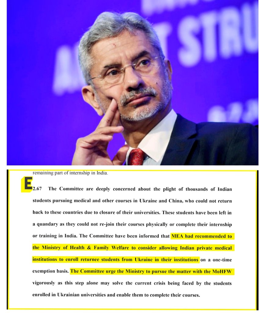 pratik_dhal's tweet photo. Where Ukraine returned Indian medical students will study?
* India
* Ukraine
* EU countries with high fees
* CIS countries having lack of infrastructure &amp; low clinical exposure.

Implement MEA report dtd. 03.08.2022 &amp; ACCOMMODATE IN INDIA. #studentsindark
@narendramodi
@PMOIndia https://t.co/b5cS2xOMgG