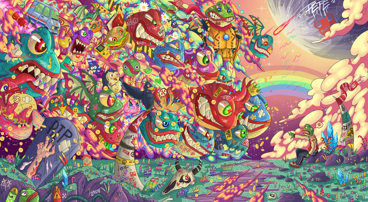 AmontapeN's tweet photo. I just listed “ I have come to bargain 🐸👉🐸” on 
@foundation
Hope you love these details. 
@jaggedsoft
@jaggedVIP
reserve price 0.45 $ETH
#FrogFam #pepethefrog #NFT #NFTCommunity  #NFTs #nftart #NFTCollection
👇👇
https://t.co/r8kABVxI4h https://t.co/6qJT3zZ3kz