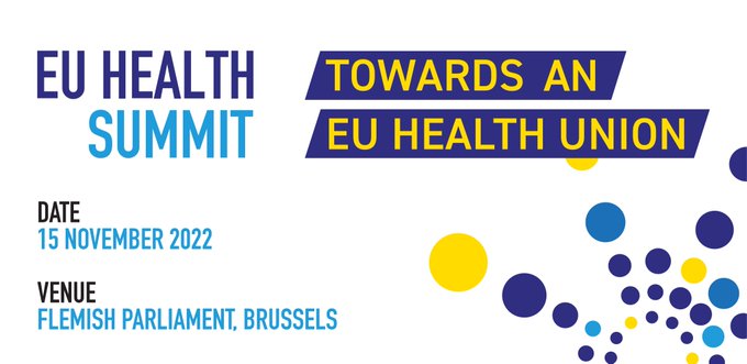 Save the date for the 3rd EU Health Coalition @Vision4Health Summit.
📅 When? 15 November 2022
🇧🇪 Where? Flemish Parliament, Brussels
Register now to join the discussion and shape the future of health in Europe, together euhealthcoalition.eu/event/eu-healt… 
#EUHealthSummit #EUHealthUnion