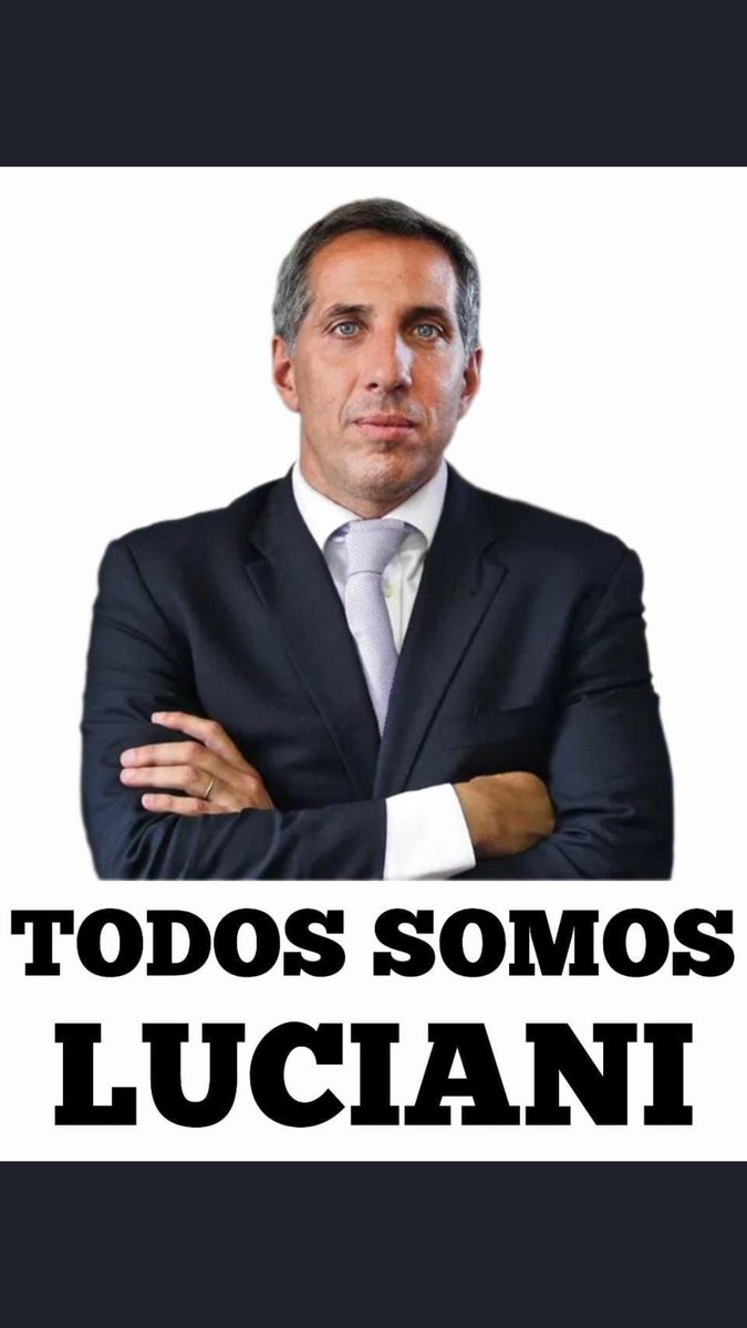 Carolin77970371's tweet image. #TodosSomosLuciani 
#LucianiManOfTheYear 
#LucianiNoSeToca
