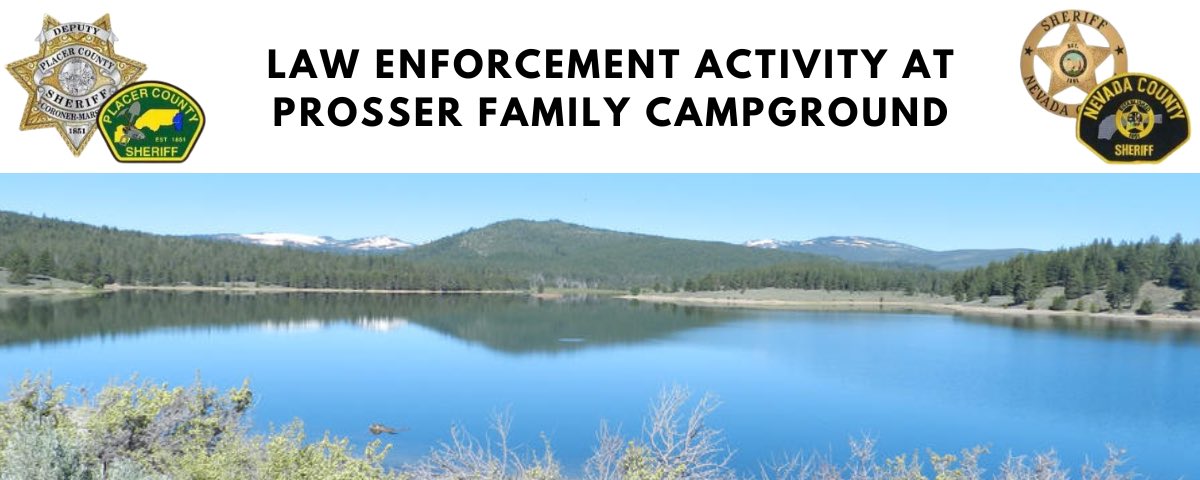 PlacerSheriff's tweet photo. This afternoon, we were notified by volunteer search group Adventures with Purpose they have found a car and a body in the Prosser Reservoir. @NevadaCountySheriff,#PCSO, FBI, and other allied agencies are at the scene to investigate the findings. Details: https://t.co/CZ9HWVGFc6 https://t.co/Ex3xCQUOpy