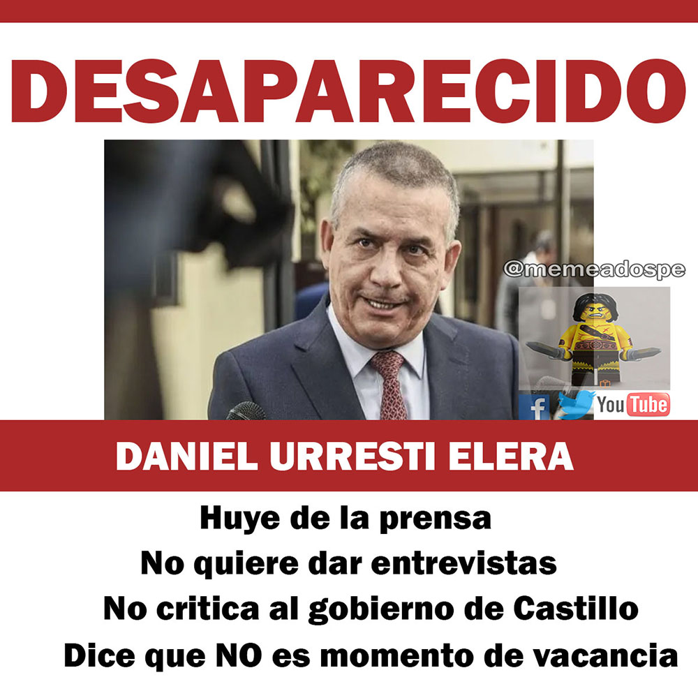memeadospes's tweet photo. #Panorama #PuntoFinal #CuartoPoder #SMT un domingo mas q Urresti se corre d las entrevistas, no solo se corre durante la semana sino también los domingos. Urresti acusado de asesinato y violación se debe sentir identificado con Antauro 🤔🤨#UrrestiNoTeCorras #NoTeCorrasUrresti https://t.co/ry8kljxqXz