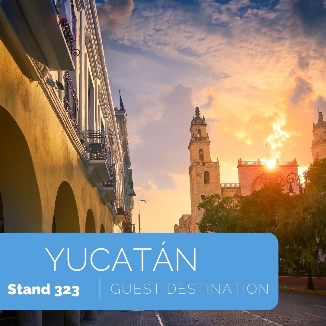 PCMA_MexChapter's tweet photo. Yucatán es Destino Invitado IBTM Americas 2022.
Yucatán es un centro de desarrollo en el sur de México. La capital, Mérida, ofrece una ubicación geográfica inmejorable, excelente conectividad en el país y destinos internacionales
#somosPCMA #PCMALATAM #PCMAMexicoChapter #IBTM22 https://t.co/6olagOOJpY
