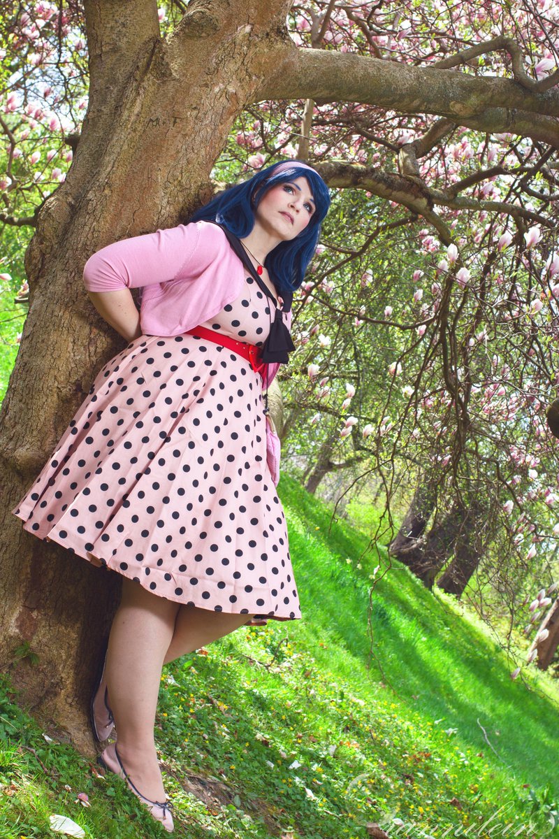 Waiting~

Happy #MiraculousMonday. Today I wanted to show you a photo, taken in spring. ♥

Marinette: me
📸 <a href="/catamiie/">ᴅ ♡</a> 
edit: me

<a href="/MLBCanUnite/">Miraculous 🐱 Can 🐞 Unite</a> 

#MiraculousLadybug #Cosplay