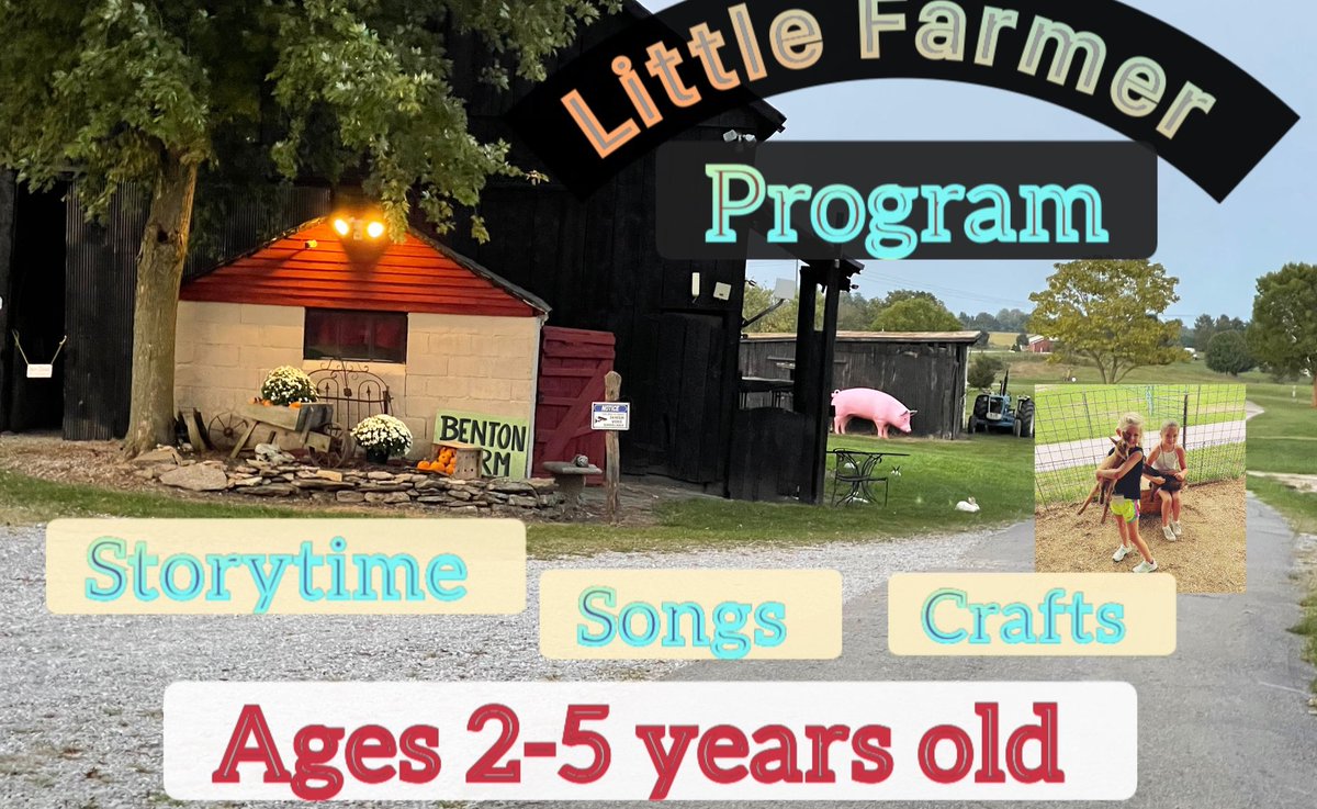 bentonfarms's tweet photo. Starts 14 Sept with a hayride! For 12 weeks, till Dec 14 every Wednesday 10am! 
Ticket on Eventbrite buy now only 5 spots left out of 15. Want to see the fall program outline text Farmer Missy at 859-496-7144 sign up by 8/30 save by getting a class free and t shirt. https://t.co/dyL5ZvCmfB