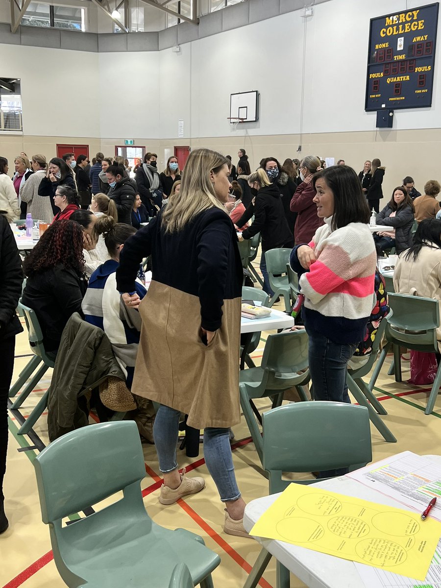 LukeSirolli's tweet photo. K-12 Professional Learning at its finest. So excited to see how 200 educators come together to create a #vision4learning @MercyCollege_WA @LisaFogliani @meagenhorne https://t.co/hFe2IqEeQ4