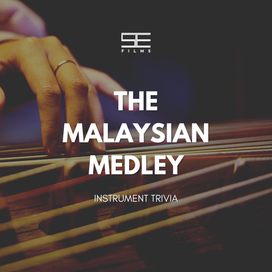 sefilms_net's tweet photo. Today's trivia is about the about the melodic Guzheng!
To find out more about the instruments we use to make The Malaysian Medley, stay tuned!
#SEFilms #filmmaking #musicvideo #crowdfunding #gamelan #production #tmm https://t.co/ugTS3aLEO4