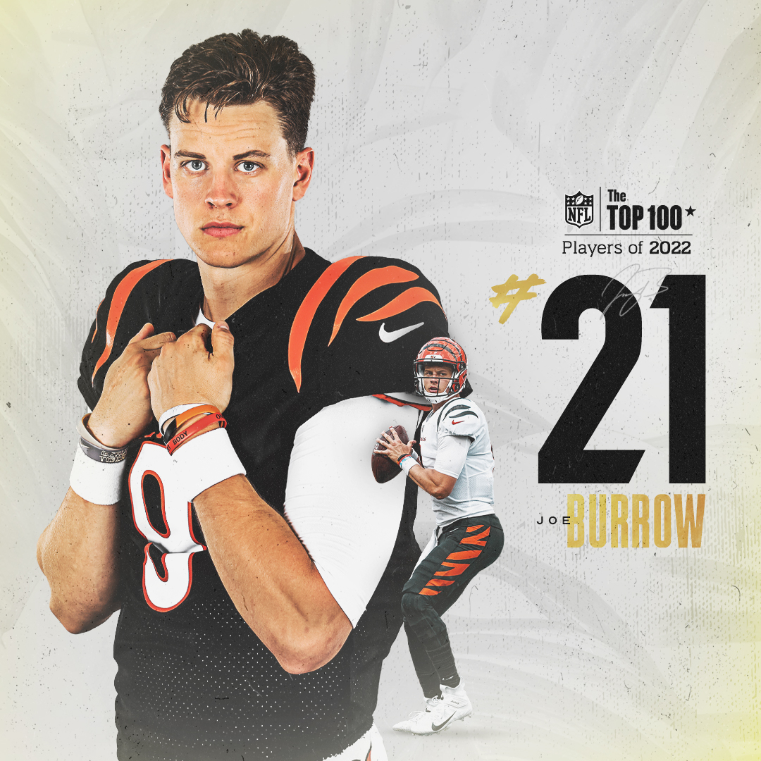 joe burrow top 100