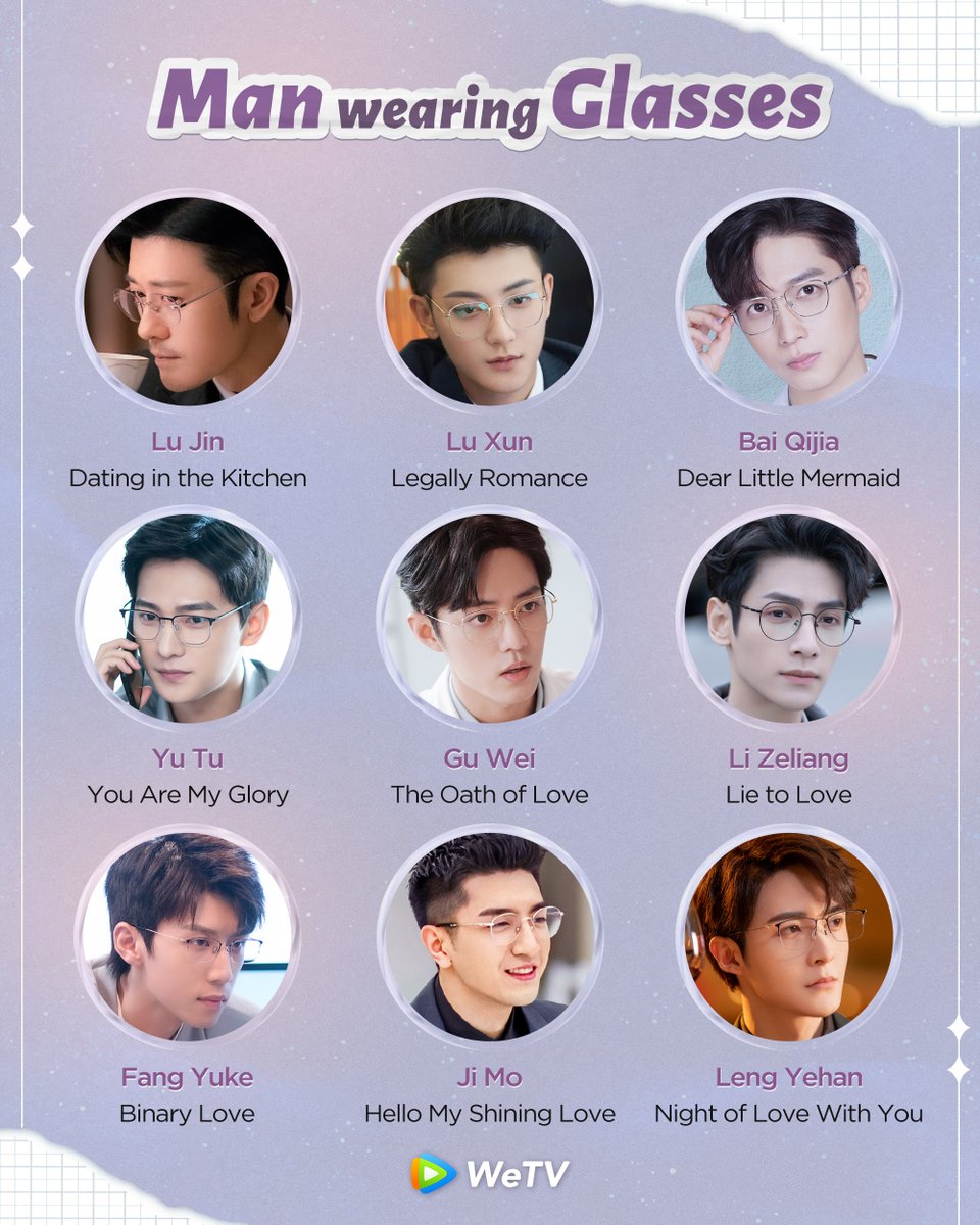 Who is your dream boy😍

#TheOathofLove #XiaoZhan
#YouAreMyGlory #YangYang
#LieToLove #LuoYunxi
#DatingintheKitchen #LinYushen
#LegallyRomance #HuangZitao
#DearLittleMermaid #XuKaixin
#BinaryLove #RenYoulun
#HelloMyShiningLove #JinHan
#NightofLoveWithYou #GuanYue

#WeTVAlwaysMore