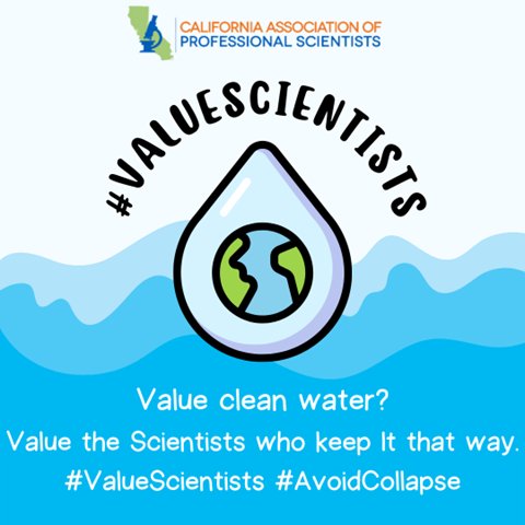 Pay equity for #CaStateScientists is long overdue. It is time for @CalHR_gov and @GavinNewsom to #ValueScientists and #AvoidCollapse