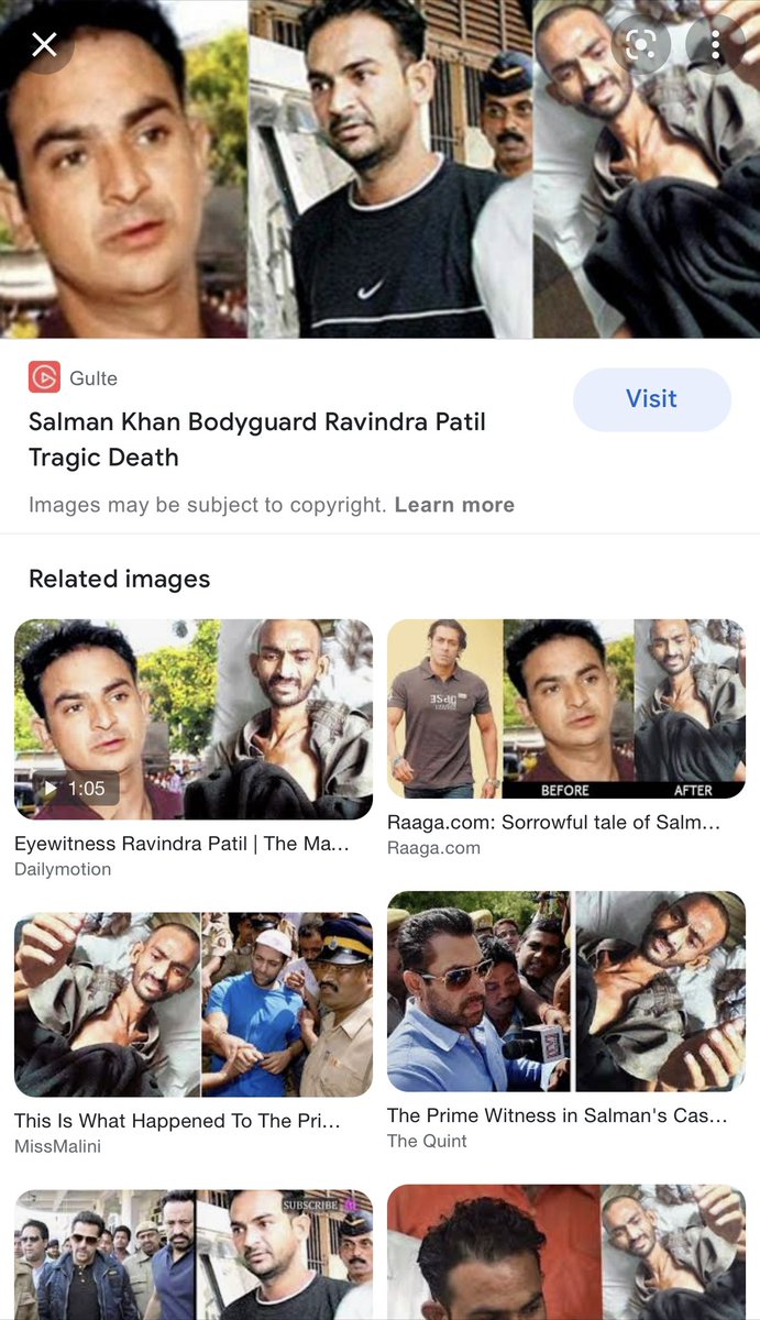 Khabard77165843's tweet photo. @The_anishsingh Salman has ruined many innocent lives Ravindra Patil was his bodyguard & was only witness of Salman,s hit & run case who died later in police custody….. https://t.co/YXwqwPcfHm
