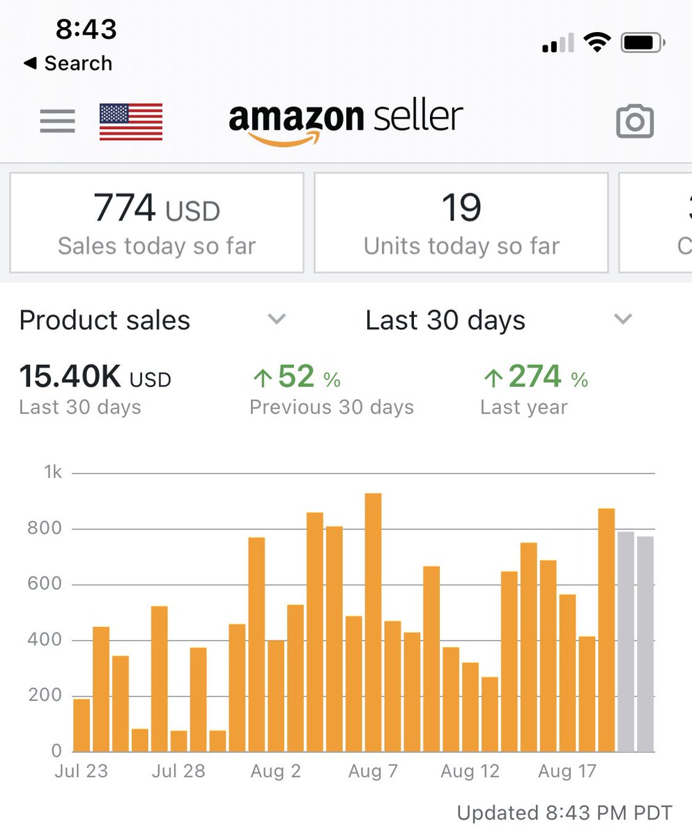 StellarFBA's tweet photo. Proud of what I’ve started… now ready to kill it! https://t.co/PuFv6Wammf