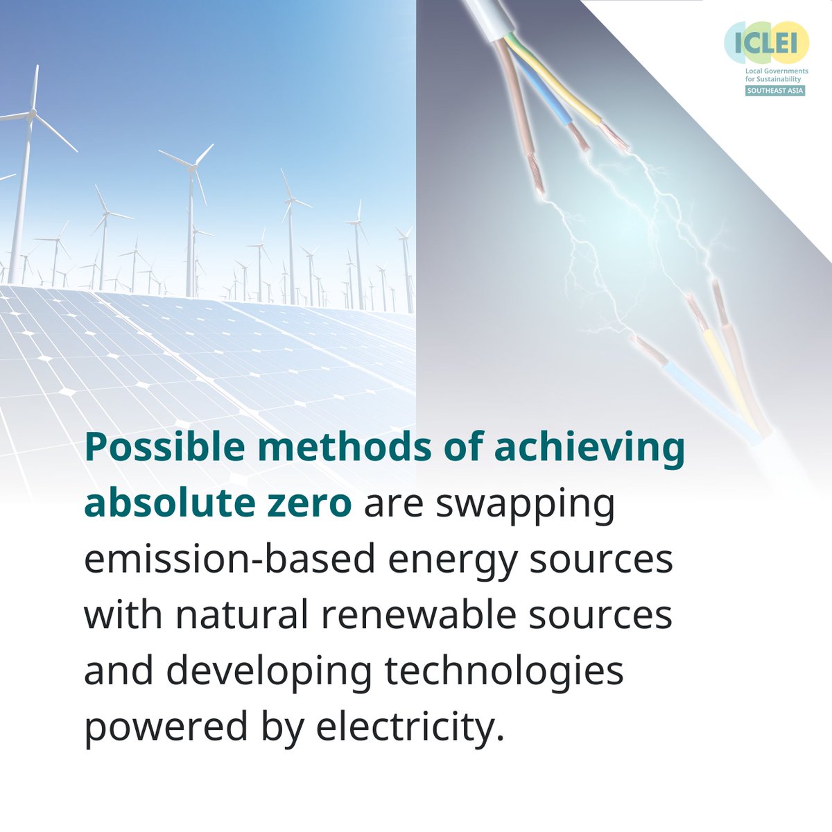 icleiseas's tweet photo. What does “absolute zero” actually mean? 🤔

According to the Race to Zero campaign, absolute zero means “no greenhouse gas emissions are attributable to an actor’s activities across all scopes.”

#AbsoluteZero
#Sustainable
#SutainableDevelopment
#RaceToZero
#CitiesRaceToZero https://t.co/8kmGxw8lrh