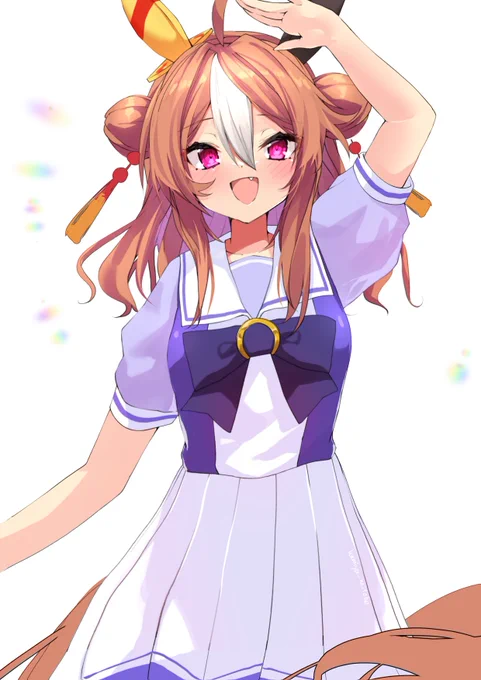 一日一枚イラスト 32日目ウマ娘 コパノリッキー#ウマ娘 