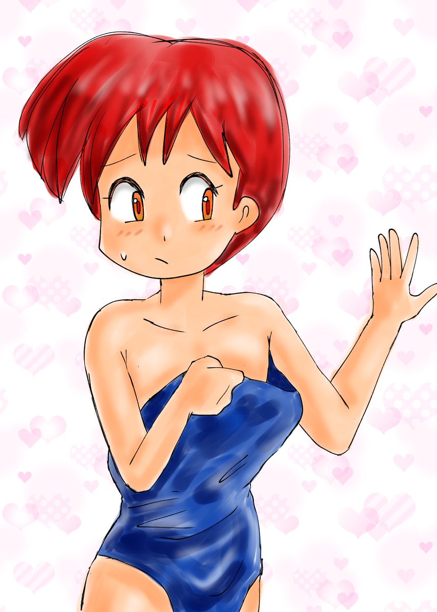 「バニーの日に遅刻したあげく、お姉さんのスーツがブカブカだった妹ちゃん。#昼落書き」|たまりんのイラスト