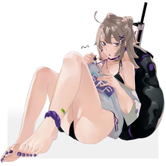 AA12の絵 #ドールズフロントライン #少女前线 #girlsfrontline #少女前線 #소녀전선 #AA12 #AA12(ドールズフロントライン)  